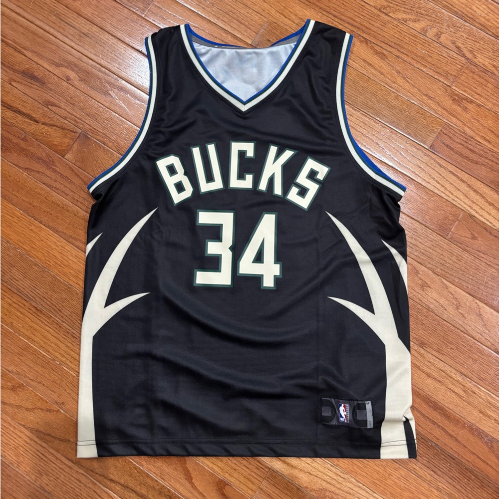 NBA Fanatics Giannis Antetokounmpo
#34 Milwaukee Bucks Jersey Mens sz
Medium